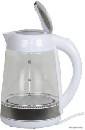 Электрочайники и термопоты JVC JK-KE1705 (белый/серебристый) [JK-KE1705 white]