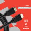 Кабели, адаптеры, разветвители Buro BHP RET HDMI30-2 (3 м, черный)