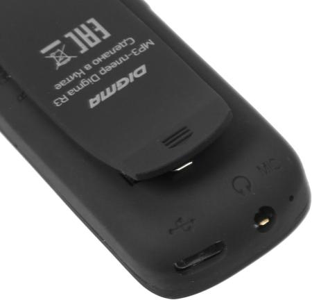 Плееры Digma R3 8GB (черный) [436167]