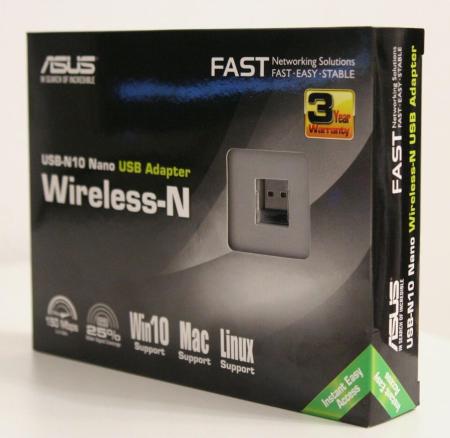 Беспроводные адаптеры ASUS USB-N10 NANO
