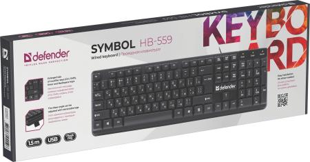 Клавиатуры Defender Symbol HB-559 [45559, 4714033455596]