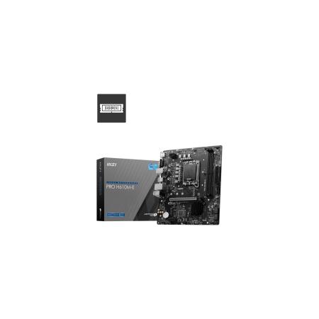 Материнские платы MSI PRO H610M-E