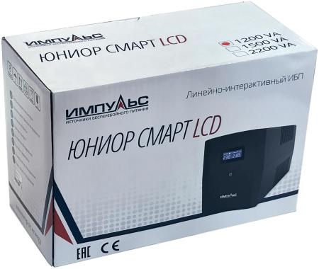 Источники бесперебойного питания Импульс Юниор Смарт 1200 JS12211 [JS12211]
