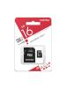 Карты памяти SmartBuy microSDHC (Class 10) 16 Гб + SD адаптер (SB16GBSDCL10-01)