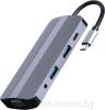 USB-хабы и док-станции Satechi Pro Hub Mini ST-UCPHMIS (серебристый) [ST-UCPHMIS]
