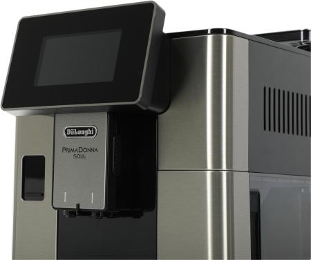 Кофеварки и кофемашины DeLonghi PrimaDonna Soul ECAM 610.75.MB [ECAM 610.75.MB]