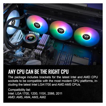 Системы охлаждения Thermaltake TH420 V2 ARGB CL-W376-PL14SW-A [CL-W376-PL14SW-A]