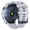 Умные часы и браслеты Garmin Fenix 8 43мм (серебристый, белый ремешок) [010-02903-00]