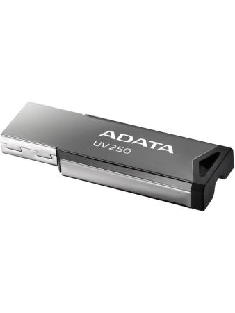 USB Flash ADATA UV250 64GB (серебристый) [AUV250-64G-RBK]