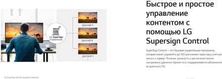 Информационные панели LG 75UR640S