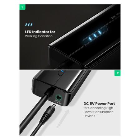 USB-хабы и док-станции Ugreen 20265