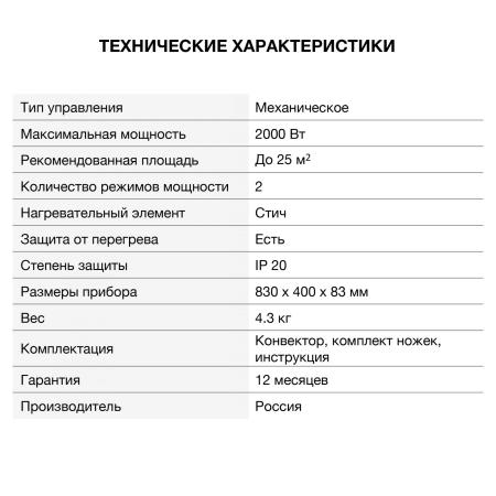 Обогреватели StarWind SHV1020