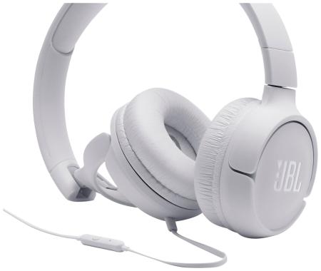 Наушники и гарнитуры JBL Tune 500 (белый) [JBLT500WHT]
