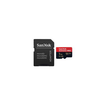Карты памяти SanDisk Extreme PRO microSDXC SDSQXCD-1T00-GN6MA 1TB (с адаптером) [SDSQXCD-1T00-GN6MA]