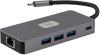 USB-хабы и док-станции Digma DS-809 [DS-809, 2023119, 4630143157109]