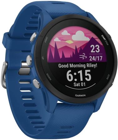Умные часы и браслеты Garmin Forerunner 255 (темно-синий/черный) [010-02641-11]