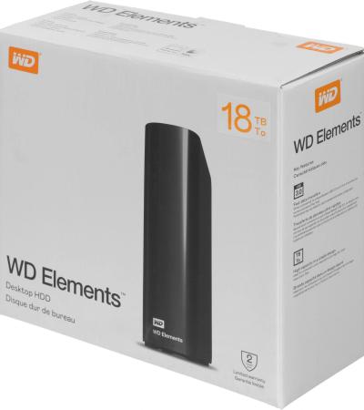 Внешние накопители WD Elements Desktop 18TB WDBWLG0180HBK [WDBWLG0180HBK-EESN]