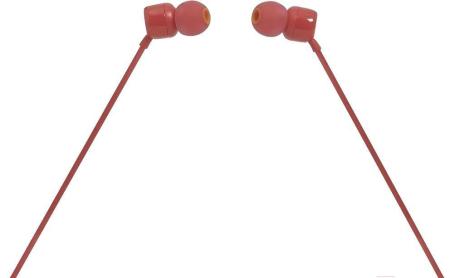 Наушники и гарнитуры JBL Tune 110 (красный) [JBLT110RED]