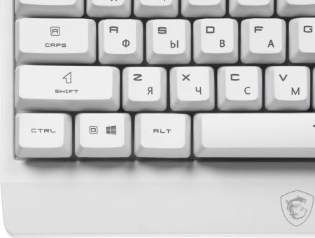 Клавиатуры MSI Vigor GK30 (белый) [S11-04RU304-CLA]