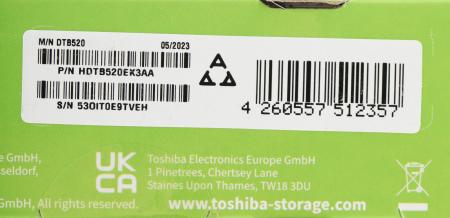 Внешние накопители Toshiba Canvio Basics 2022 2TB HDTB520EK3AA [HDTB520EK3AA, HDTB520EKCAA, HDTB520YK3AA]