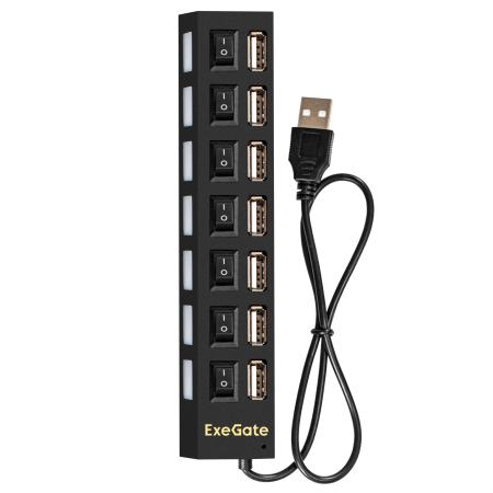 USB-хабы и док-станции ExeGate DUB-72SW EX293978RUS [EX293978RUS]