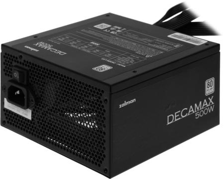 Блоки питания Zalman Decamax 500W ZM500-LX3 [ZM500-LX3]
