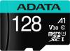 Карты памяти ADATA Premier Pro AUSDX128GUI3V30SA2-RA1 microSDXC 128GB (с адаптером) [AUSDX128GUI3V30SA2-RA1]