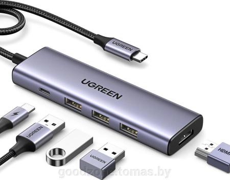 USB-хабы и док-станции Ugreen CM480 30758 [30758]