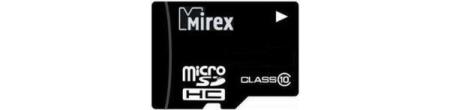 Карты памяти Mirex microSDHC (Class 10) 8GB (13612-MC10SD08) [13612-MC10SD08]
