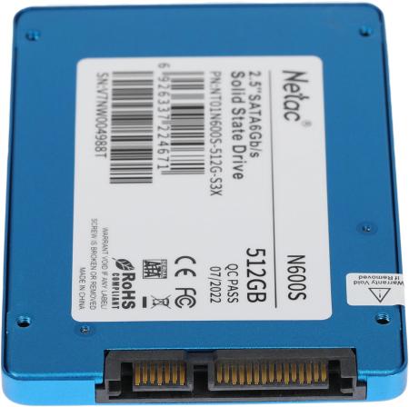 SSD Netac N600S 512GB [NT01N600S-512G-S3X]
