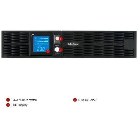 Источники бесперебойного питания CyberPower PR1000 LCD 2U PR1000ELCDRT2UA [PR1000ELCDRT2UA]