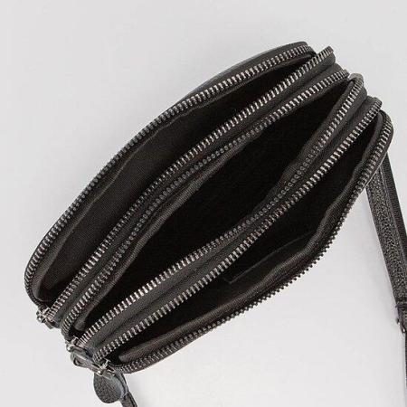 Женские и мужские сумки Poshete 886-60061-BLK (черный) [886-60061-BLK]