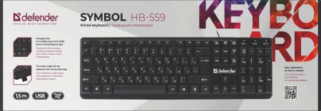 Клавиатуры Defender Symbol HB-559 [45559, 4714033455596]
