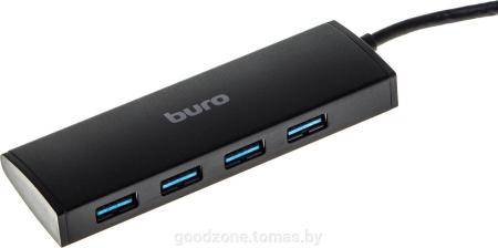 USB-хабы и док-станции Buro BU-HUB4-0.5-U3.0 [436330]