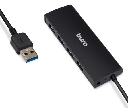 USB-хабы и док-станции Buro BU-HUB4-0.5-U3.0 [436330]