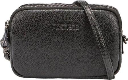 Женские и мужские сумки Poshete 886-60061-BLK (черный) [886-60061-BLK]