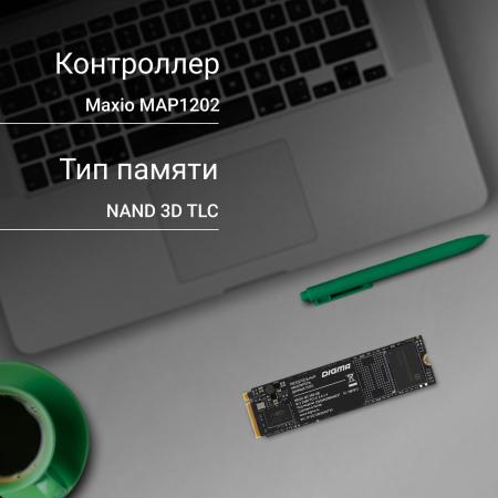 SSD Digma Mega M2 256GB DGSM3256GM23T [DGSM3256GM23T, 1897912]