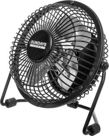 Вентиляторы и охладители воздуха Sundays Home QT-U401A (черный)