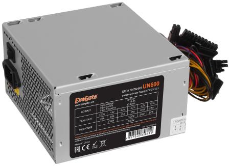 Блоки питания ExeGate ATX-UN600 EX244556RUS [EX244556RUS]