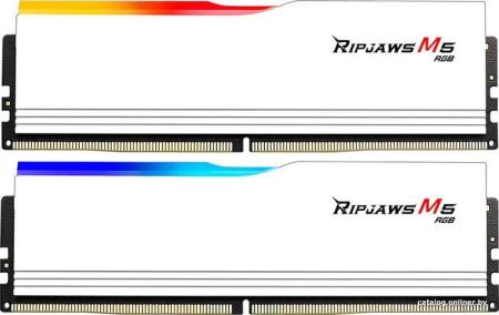 Оперативная память G.Skill Ripjaws M5 RGB 2x48ГБ DDR5 6400 МГц F5-6400J3239F48GX2-RM5RW [F5-6400J3239F48GX2-RM5RW]