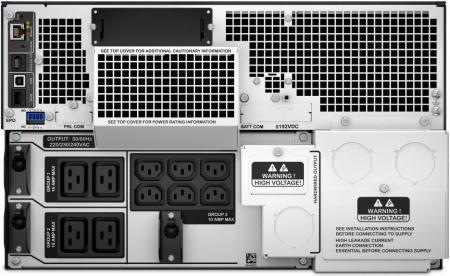 Источники бесперебойного питания APC Smart-UPS SRT 6000VA RM 230V (SRT6KRMXLI) [SRT6KRMXLI]