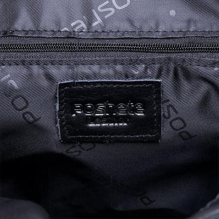 Женские и мужские сумки Poshete 252-6203-BLK (черный) [252-6203-BLK]