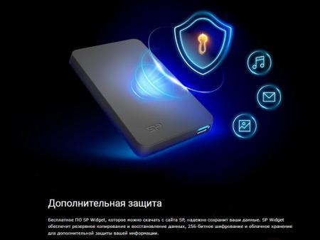 Внешние накопители Silicon-Power Stream S05 1TB SP010TBPHD05SS3K [SP010TBPHD05SS3K]