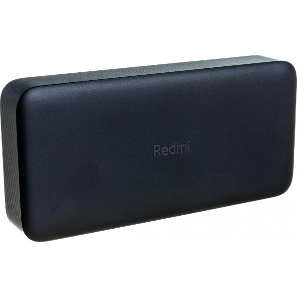 Портативные зарядные устройства Xiaomi Redmi Power Bank 20000mAh (черный, международная версия) [VXN4304GL]
