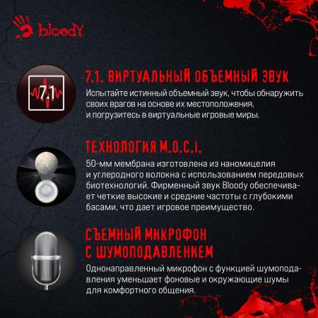 Наушники и гарнитуры A4Tech Bloody MR575