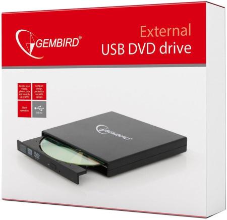 Оптические приводы Gembird DVD-USB-02 Оптические приводы Gembird DVD-USB-02