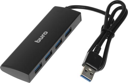 USB-хабы и док-станции Buro BU-HUB4-0.5-U3.0 [436330]