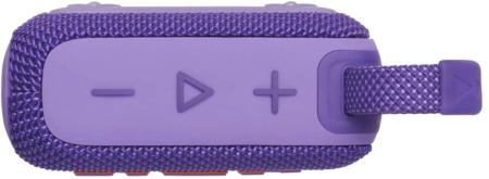 Беспроводные и портативные колонки JBL Go 4 (фиолетовый) [JBLGO4PUR, 1200130009471]