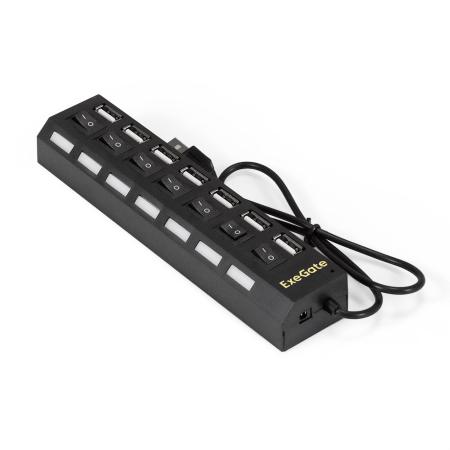 USB-хабы и док-станции ExeGate DUB-72SW EX293978RUS [EX293978RUS]