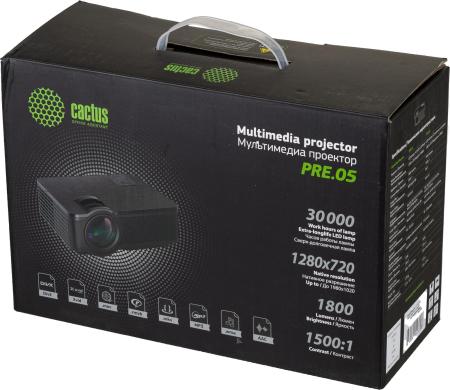 Проекторы CACTUS CS-PRE.05B.WXGA